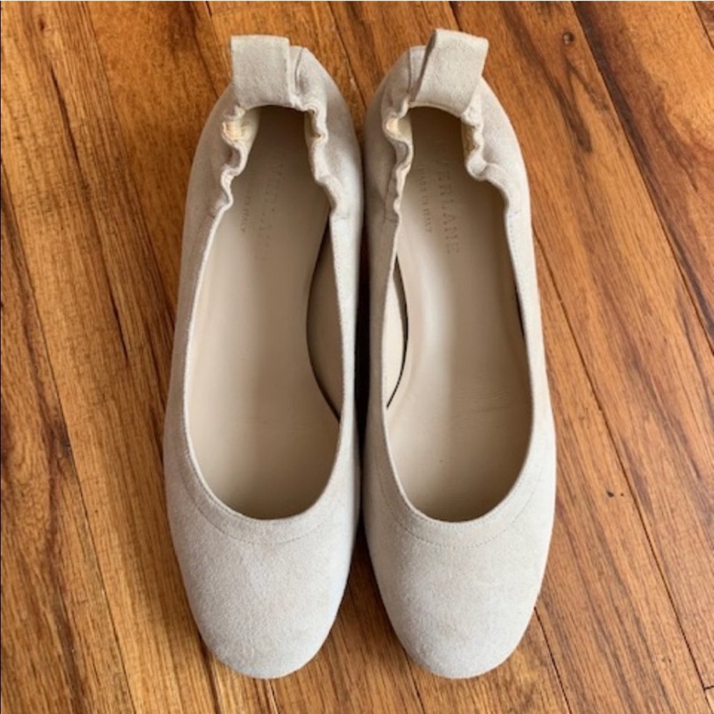 Ivory Suede Day Heel